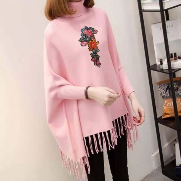 New Embroider Winter poncho