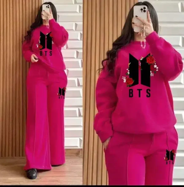 Brandwear winter ladies track suit