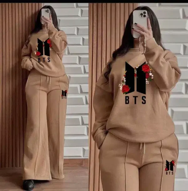 Brandwear winter ladies track suit